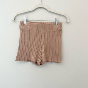 superdown Knit Ribbed Lounge Shorts Size Small